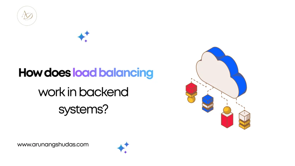How does load balancing work in backend systems