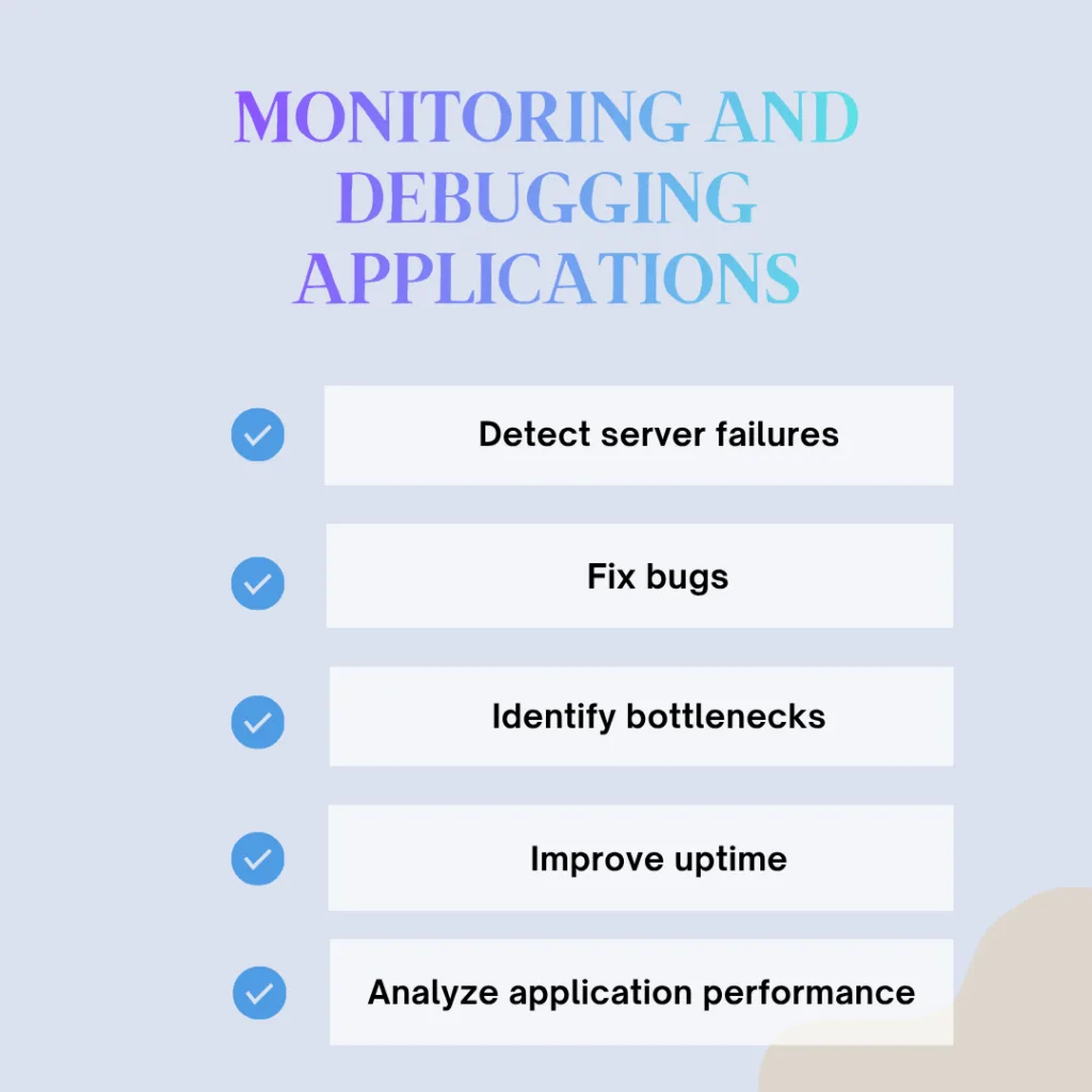 Monitoring and Debugging Applications 1
