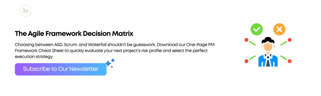 The Agile Framework Decision Matrix