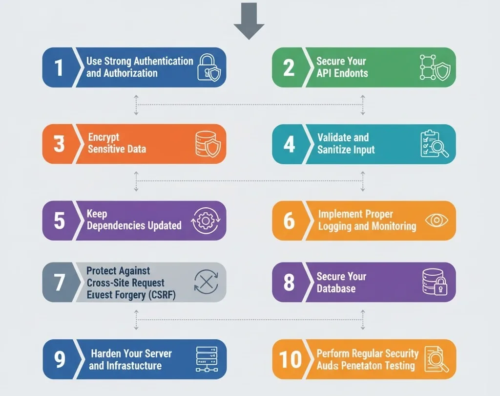 10 best practices to help you secure your backend effectively