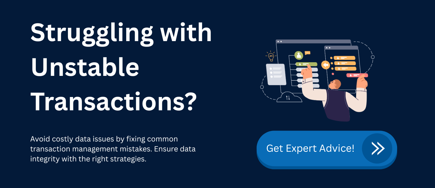 7 Common Mistakes in Database Transaction Management CTA