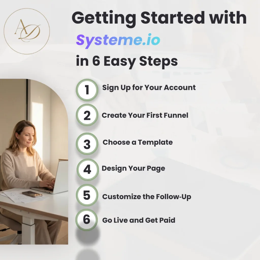 Getting Started with Systeme.io in 6 Easy Steps