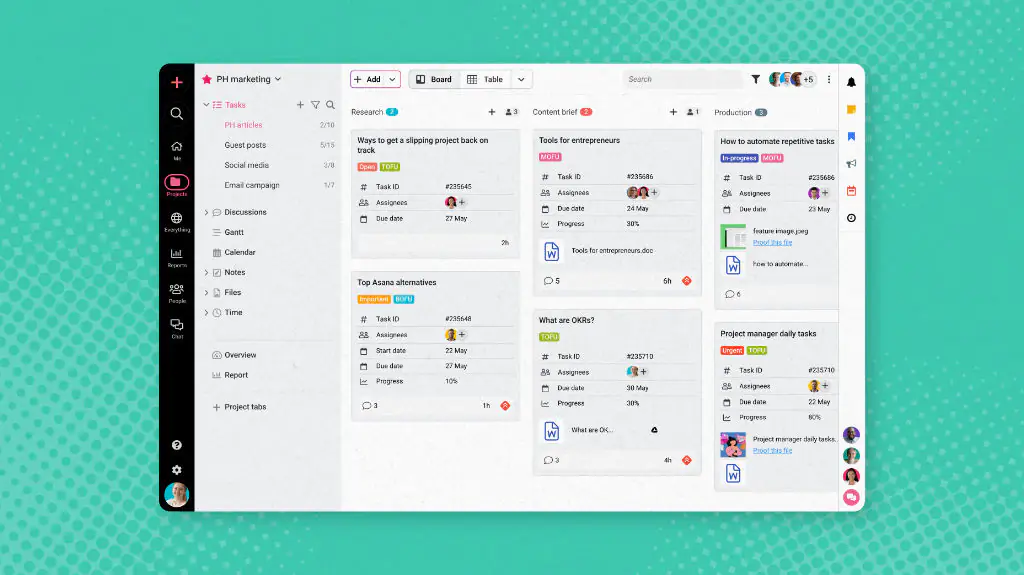 task and project management tools