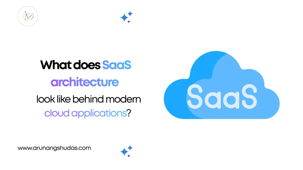 What does SaaS architecture look like behind modern cloud applications? 1 What does SaaS architecture look like behind modern cloud applications
