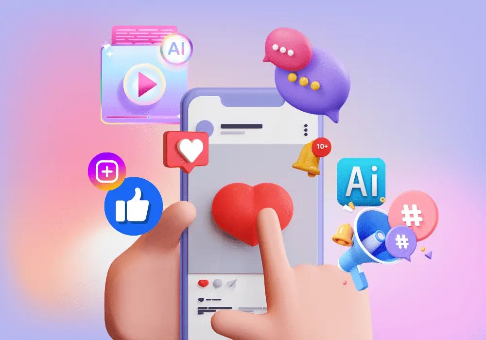 Use AI for social media marketing