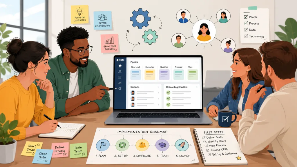 CRM Implementation Guide for Beginners