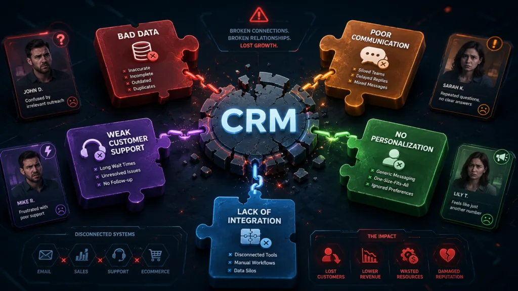 Common CRM Mistakes Businesses Should Avoid 3 Common CRM Mistakes Businesses Should Avoid