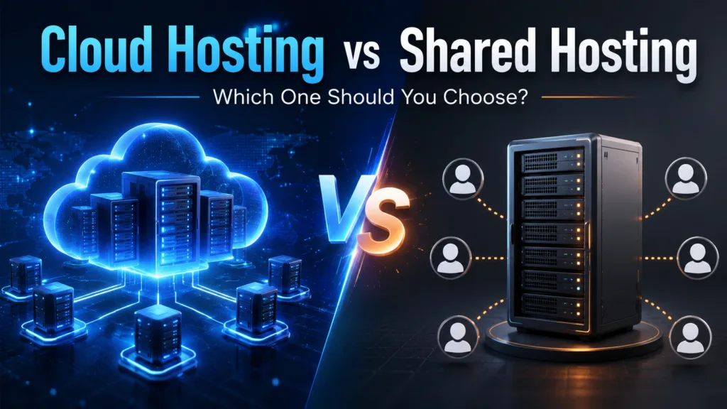 cloud hosting vs shared hosting