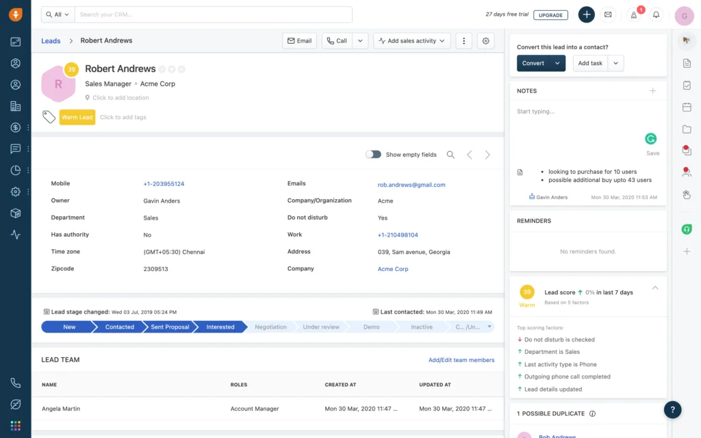 Best CRM software for small businesses
