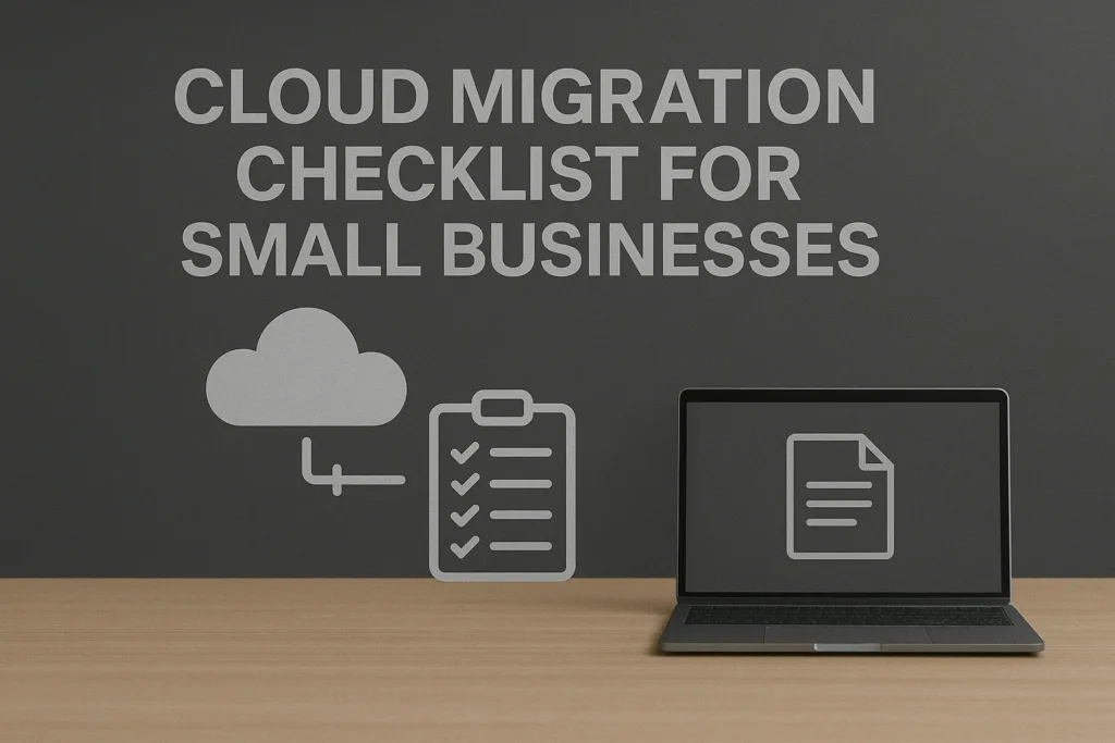 Cloud migration checklist for businesses