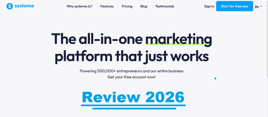 Systeme.io email marketing