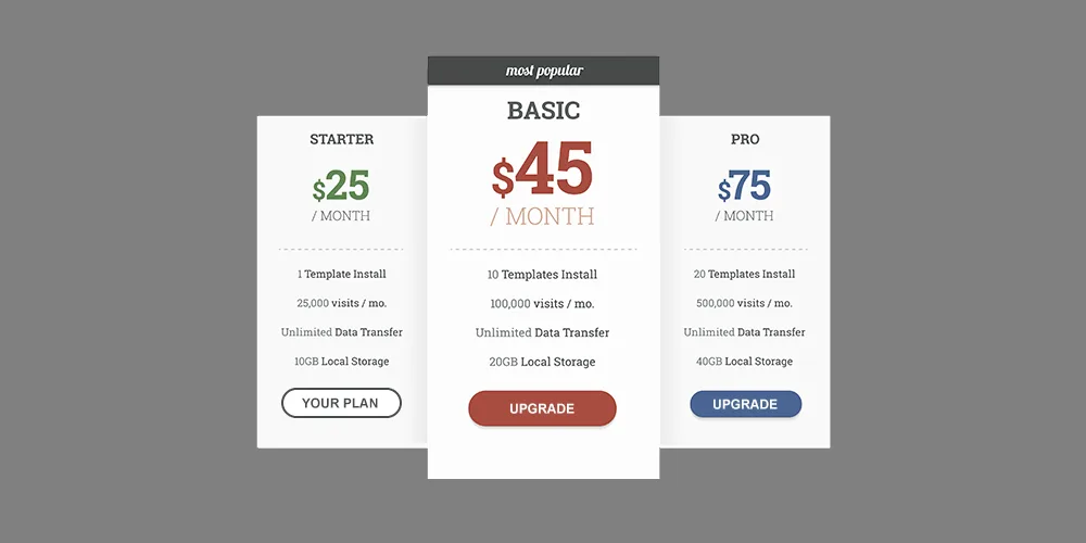 SaaS pricing models