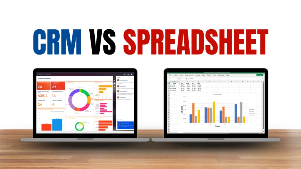 CRM vs Spreadsheets: Which Is Better for Small Businesses? 1 CRM vs Spreadsheets