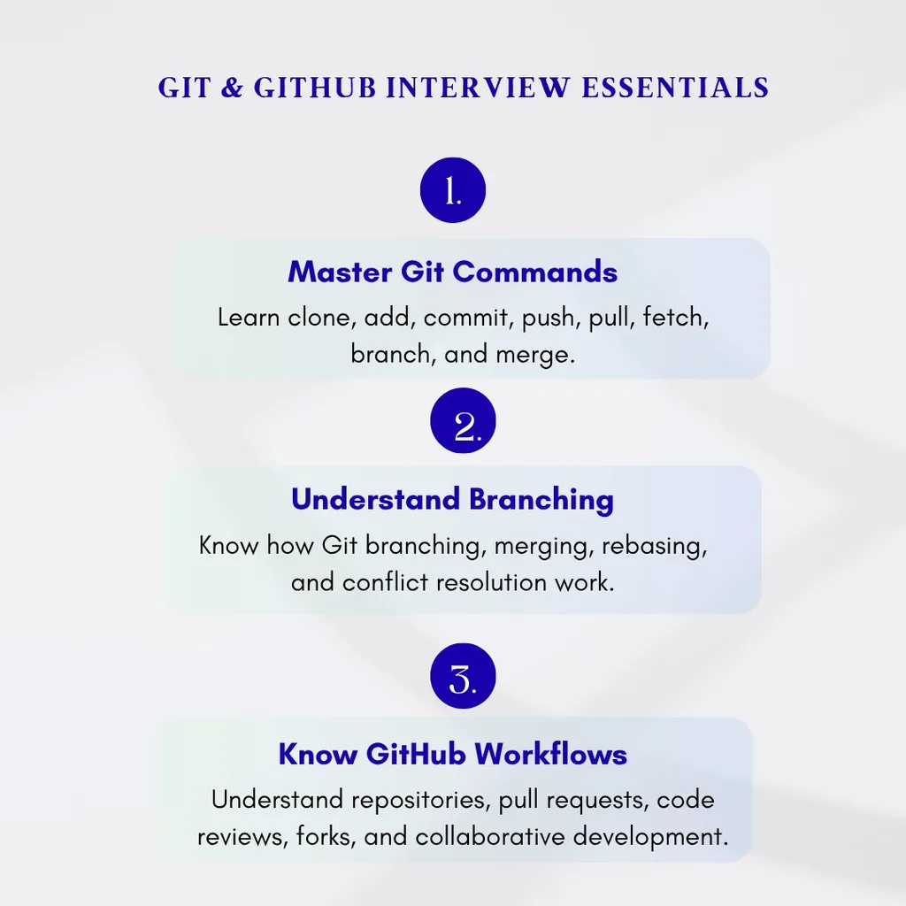 Git & GitHub Interview Essentials
