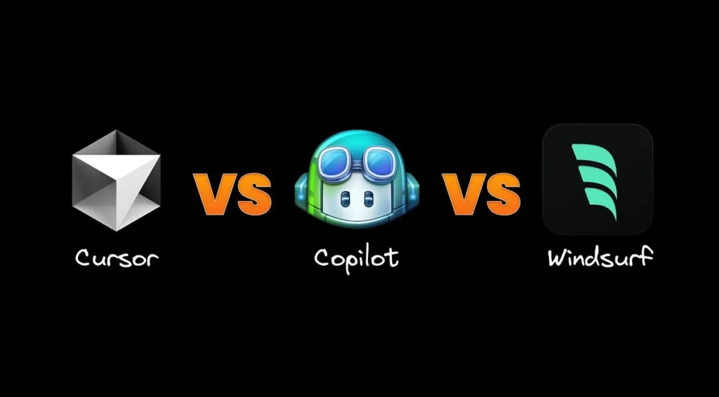 GitHub Copilot vs Cursor vs Windsurf